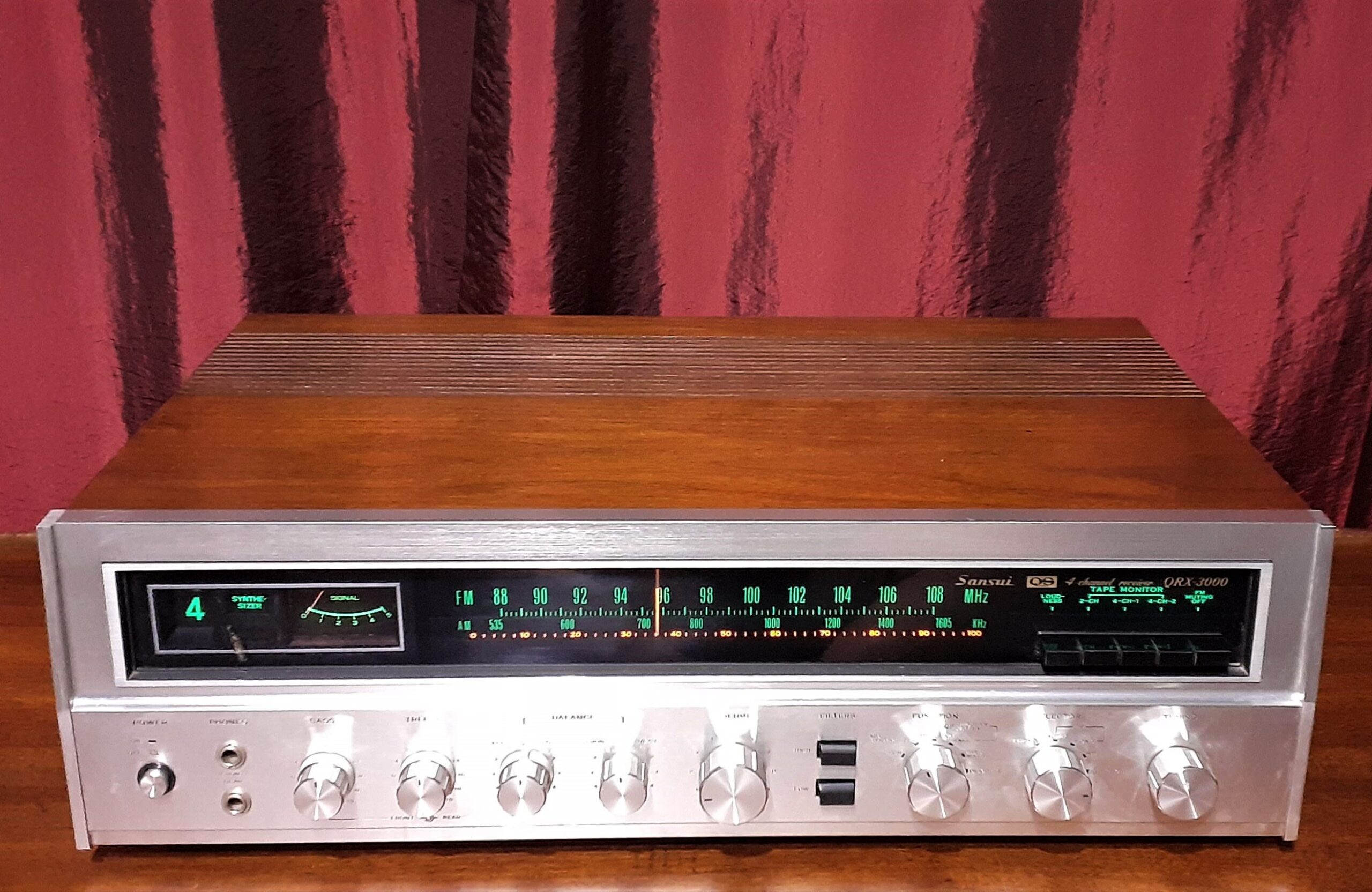 1974 Sansui QRX 3000 Four Channel Quadraphonic Stereo Receiver ...