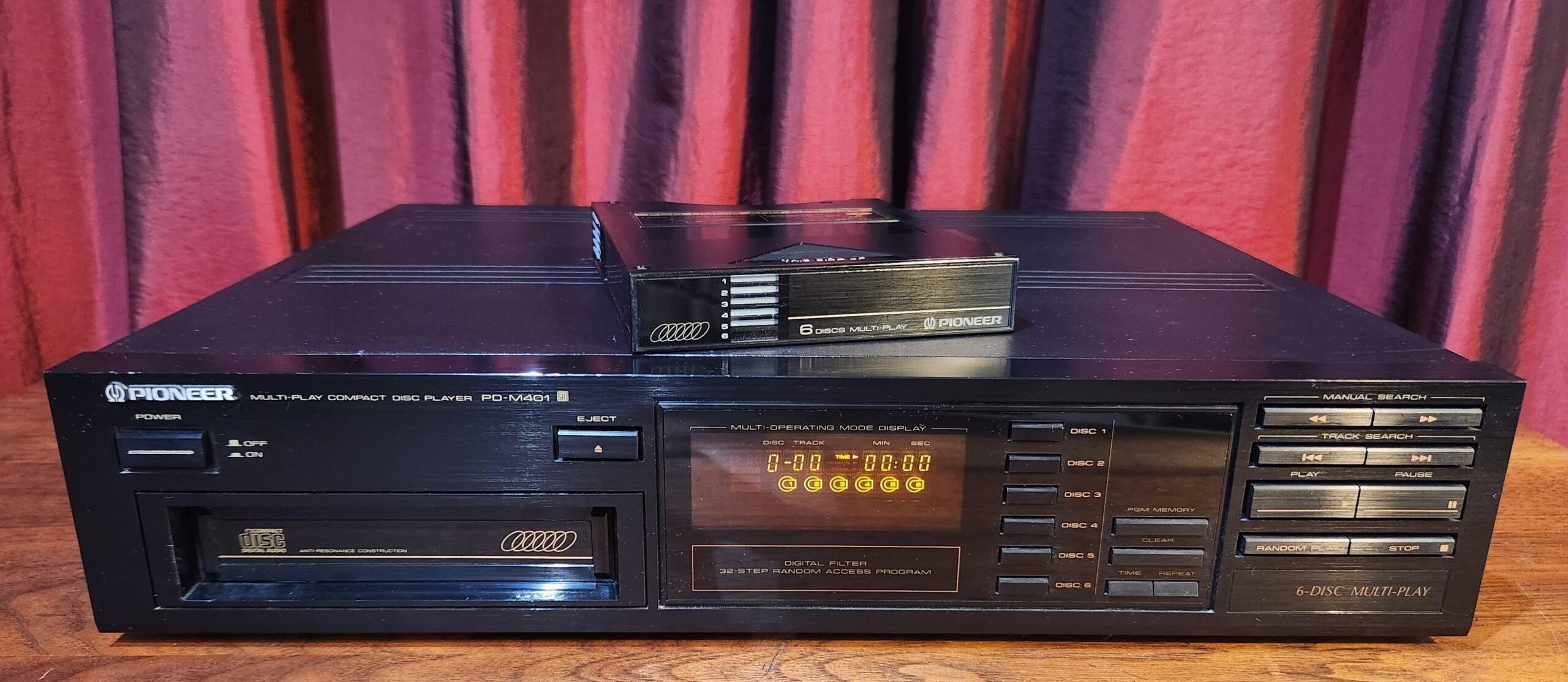 pioneer 80s cd player