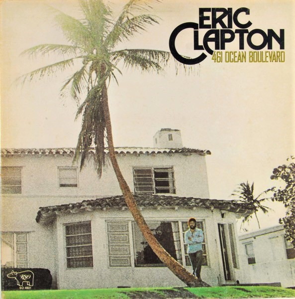 Eric Clapton 461 Ocean Boulevard First Year Pressing 1974 US RSO SO 4801  Vintage Vinyl Record Album