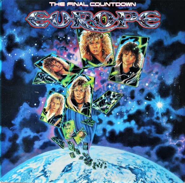 Europe The Final Countdown First Year Pressing 1986 US Epic E