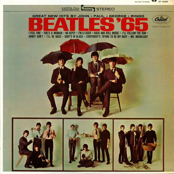 The Beatles ‎Beatles '65 First Year Pressing 1964 US Capitol