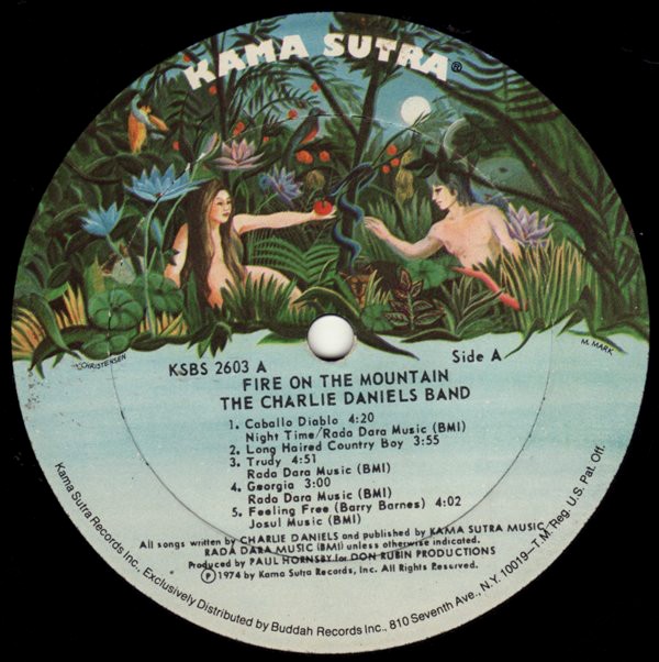 The Charlie Daniels Band Fire On The Mountain First Year Pressing 1974