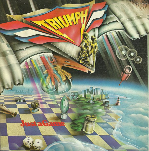 Triumph Just A Game First Year Pressing 1979 US RCA Victor AFL1