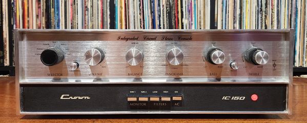 Crown IC 150 Integrated Circuit Stereo Console Pre Amplifier