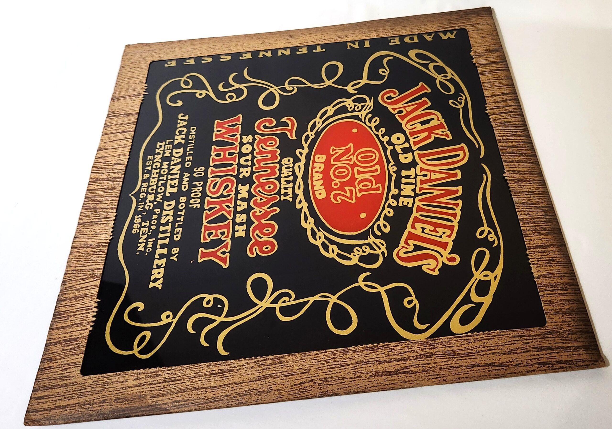完売♦️限定1000枚♦️シャンシャン7歳記念メダル／シリアルNO.入り竹の箱付き Vintage 1980 Jack Daniels Old Time Old No. 7 Brand Quality