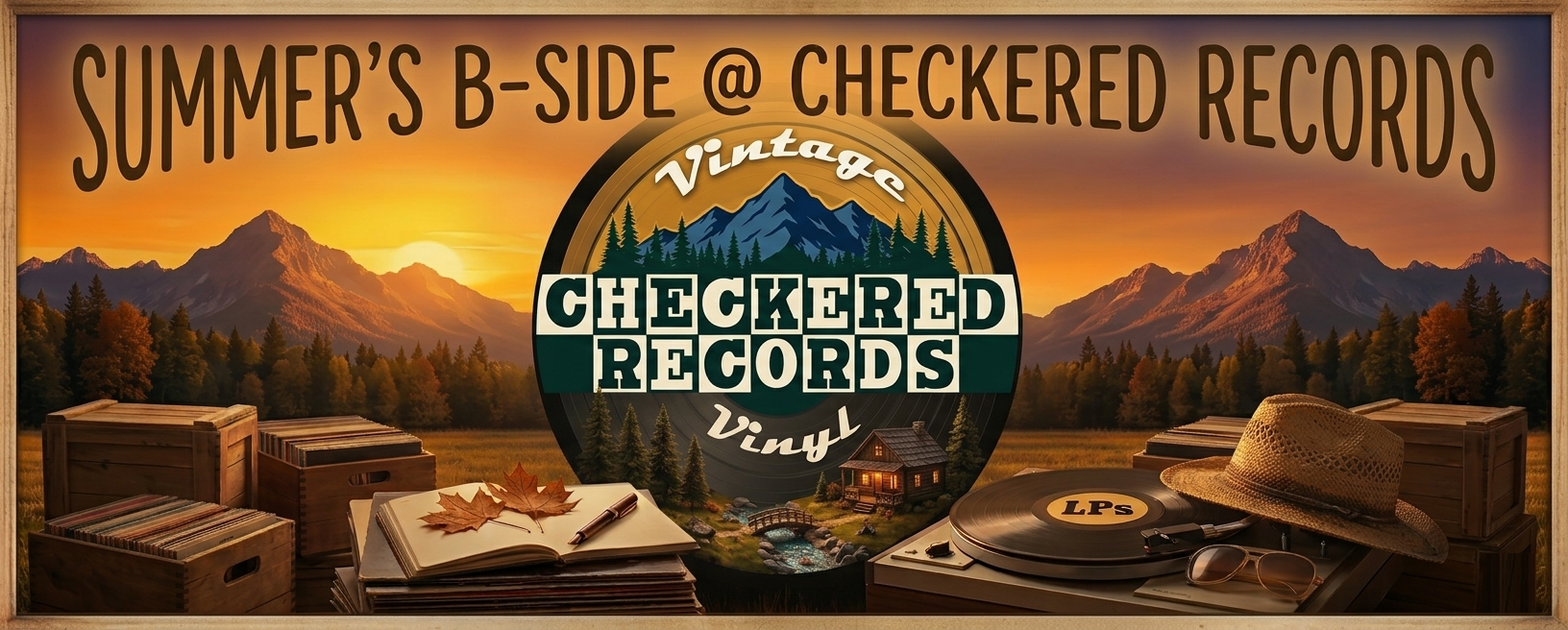 CHECKERED RECORDS SUMMER 2026 WEB BANNER